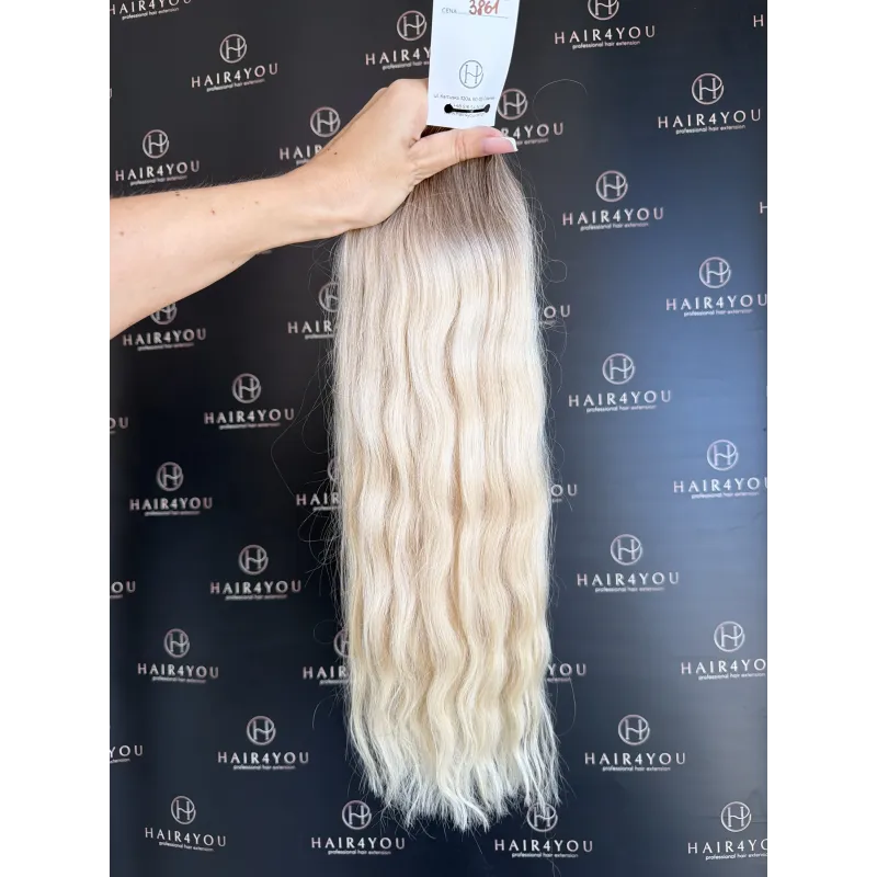 59cm 143g Slawischer Haarzopf von einem Kopf