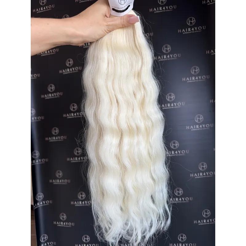 56cm 144g Slawischer Haarzopf von einem einzigen Kopf