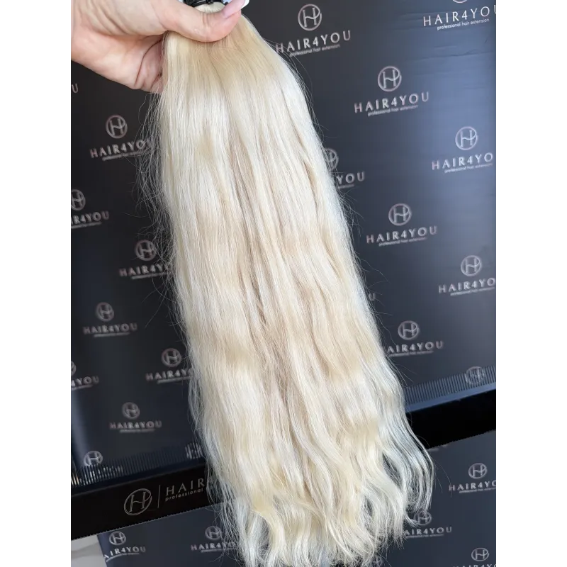 56cm 214g SLAWISCHER HAARZOPF von einem Kopf