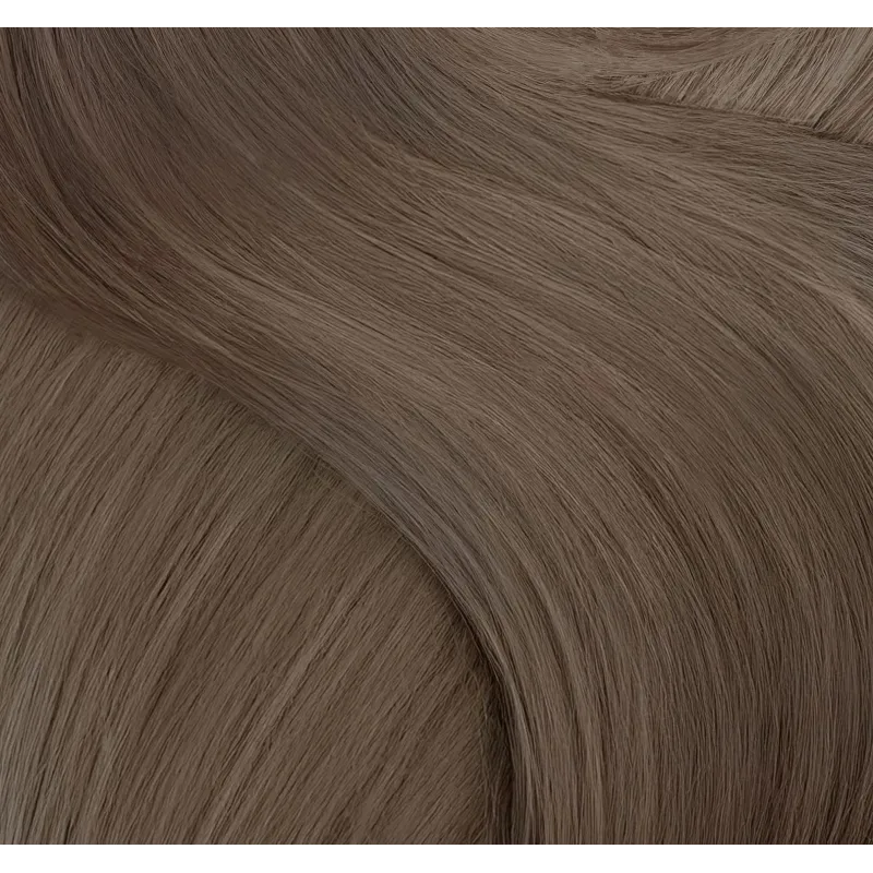 MILANO BROWN S5 NEW 40cm Flat Keratin Echthaar GoldLine SOFT Mini Bonds