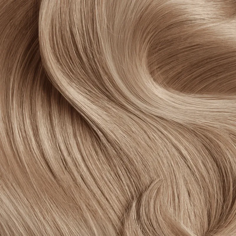 CAPPUCCINO sdxb/181 NEW 40cm FLAT KERATIN Haare GoldLine SOFT Mini Bonds