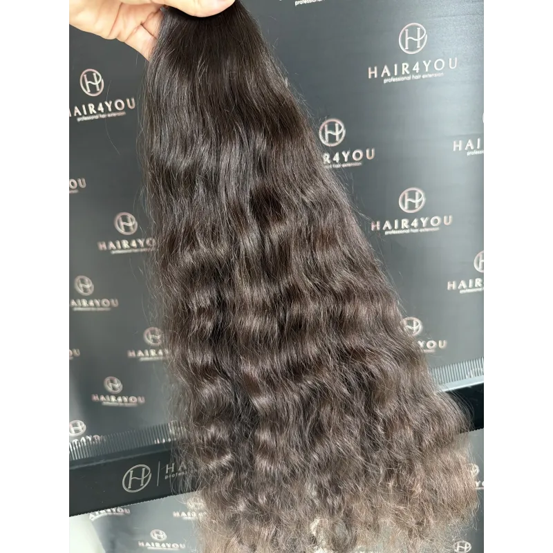 64 cm 110 g Slawisches Echthaar (Virgin Hair)