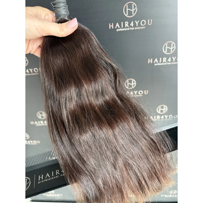 Slawisches Haar 40 cm 93 g getönt