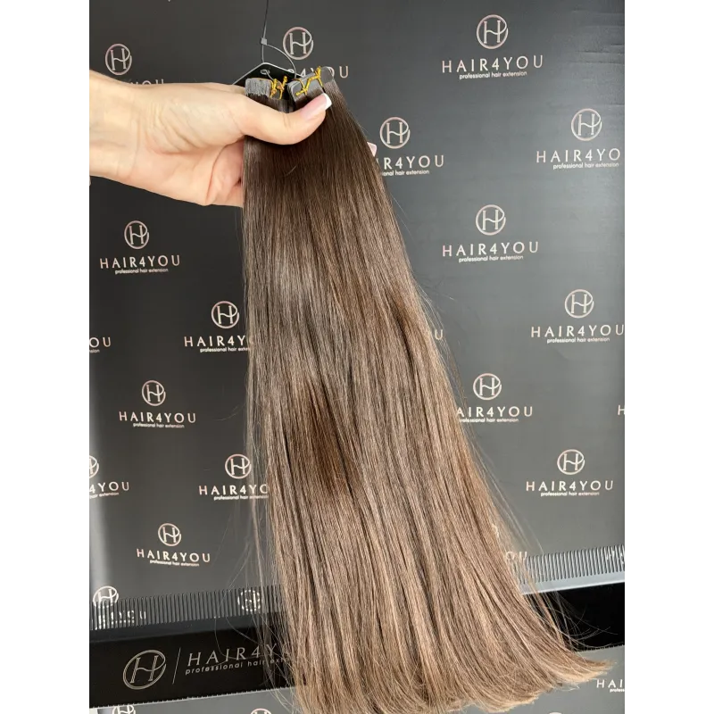 44cm 74g VIRGIN SLAVIC HAIR tape-in 17 sandwiches