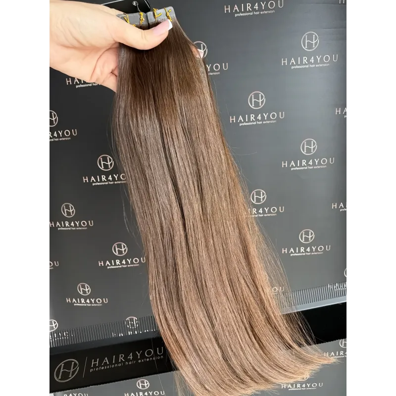 45cm 76g VIRGIN SLAVIC HAIR tape-in 18 pieces