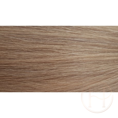18 średni naturalny blond Włosy na taśmie silikonwej 50cm skin weft TAPE ON