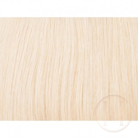 60 platynowy blond 50cm GoldLine MIKRORINGI 20szt. REMY