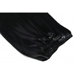 1 CZARNY 50CM CLIP IN GOLDLINE 120G