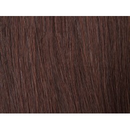4 brąz Włosy na taśmie silikonwej 50cm skin weft TAPE ON