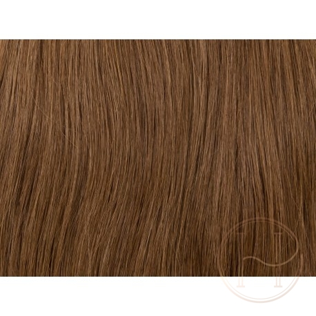 6 jasny brąz Włosy na taśmie silikonwej 50cm skin weft TAPE ON