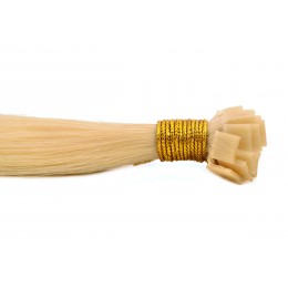 22 beżowy blond 50cm GoldLine ULTRADŹWIĘKI 20szt. REMY 0,8g flat MINI BONDES
