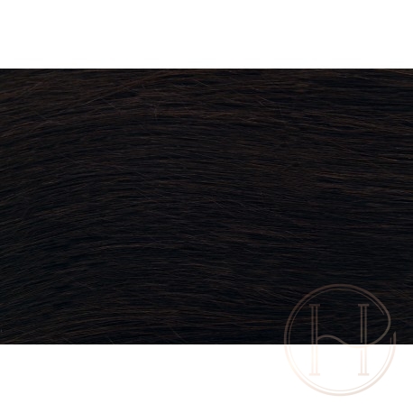 1b bardzo ciemny brąz 50cm GoldLine MIKRORINGI 20szt. REMY