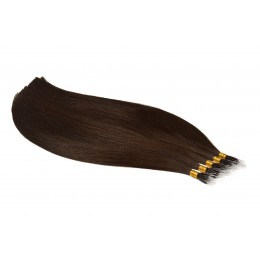 2 ciemny brąz 50cm GoldLine MIKRORINGI 20szt. REMY 2 ciemny brąz 50cm GoldLine MIKRORINGI 20szt. REMY
