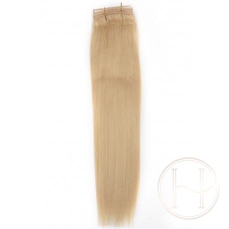 22 beżowy blond EUROPEJSKIE 50cm REMY 100gr 22 beżowy blond EUROPEJSKIE 50cm REMY 100gr