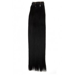 1 czarne włosy EUROPEJSKIE 50cm REMY